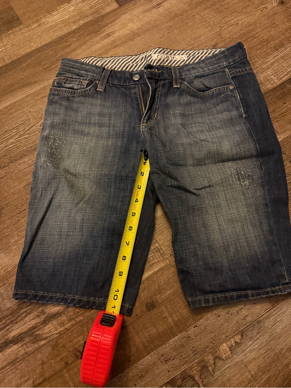Joe's Jeans Bermuda Blue Denim Shorts
